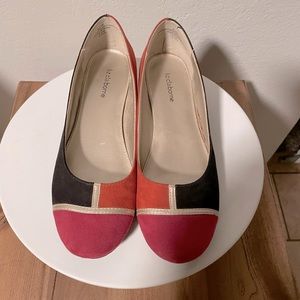 Color-block Liz Claiborne shoes